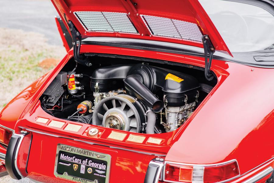 Моторный отсек Porsche 911 2.0 Targa (901) 1966 года  (NA) (фото 32 из 35)